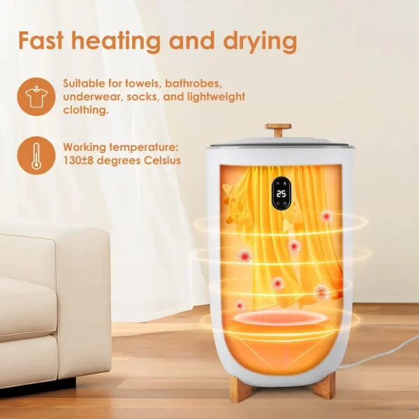 Electric towel dryer